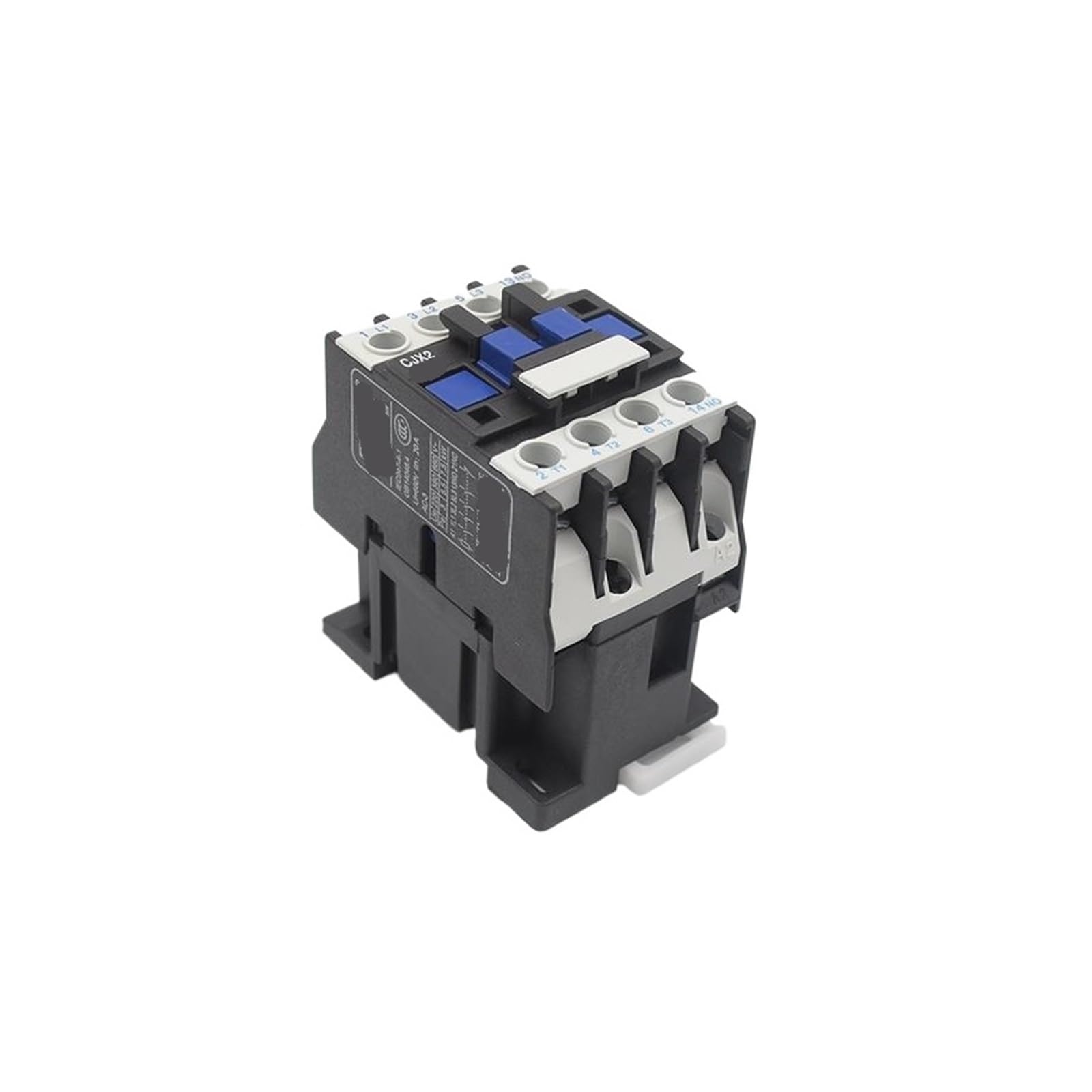 COSZWQDP AC contactor 12A 3P+1NO/1NC Rail Mounted lc1d CJX2-1210 1 Normally Open Contact / CJX2-1201 Closed(Cjx2-1210 36v)