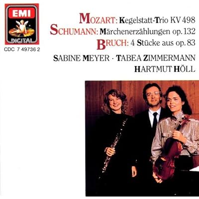 Clarinet Music by Bruch, Mozart and Schumann