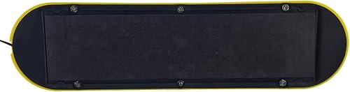 Miniatura 2 de keehui Carcasa amarilla con letrero de taxi y base magnética, luz de domo de 12 V, luz iluminada para techo de taxi, 12 V, impermeable, con