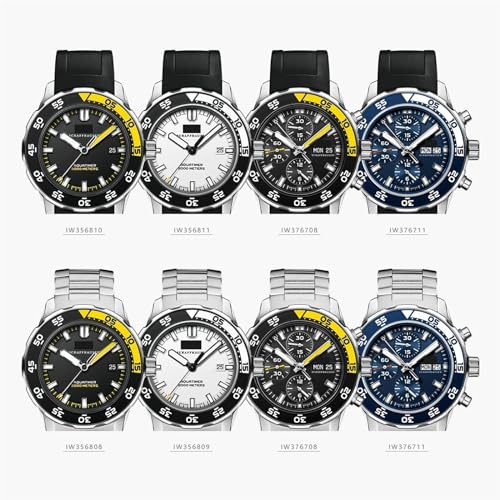 Bracelet montre caoutchouc pour IWC Aquatimer IW3568 - 2