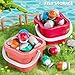 WATUDOU Magnetic Fishing Game for Kids Toddlers 3-5, 70 pcs Fishing Toys for Kids Toddlers 3-5, Table Toys Board Game Birthday Gifts for 3 4 5 6 7 8 Years Old Kid Toddler