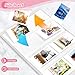 Ablus 128 Pockets Mini Photo Album for Fujifilm Instax Mini Camera, Polaroid Snap, Z2300, SocialMatic Instant Cameras & Zip Instant Printer (128 Pockets, Magic Silver)