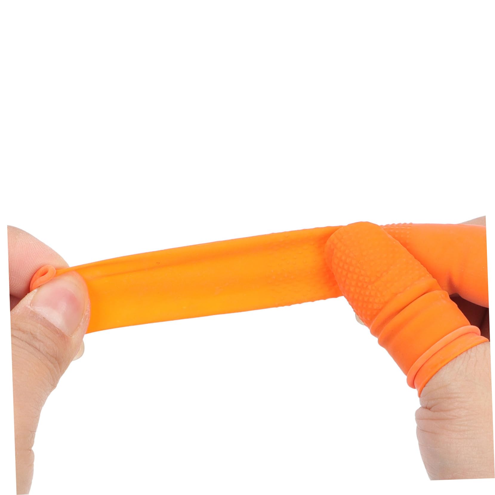NOLITOY 300 Pcs Wear-Resistant Non-Slip Finger Cots Latex Fingertips Covers Non-Slip Finger Covers Finger Protective Covers Latex Finger Protectors Fingertip Covers Portable Finger Covers