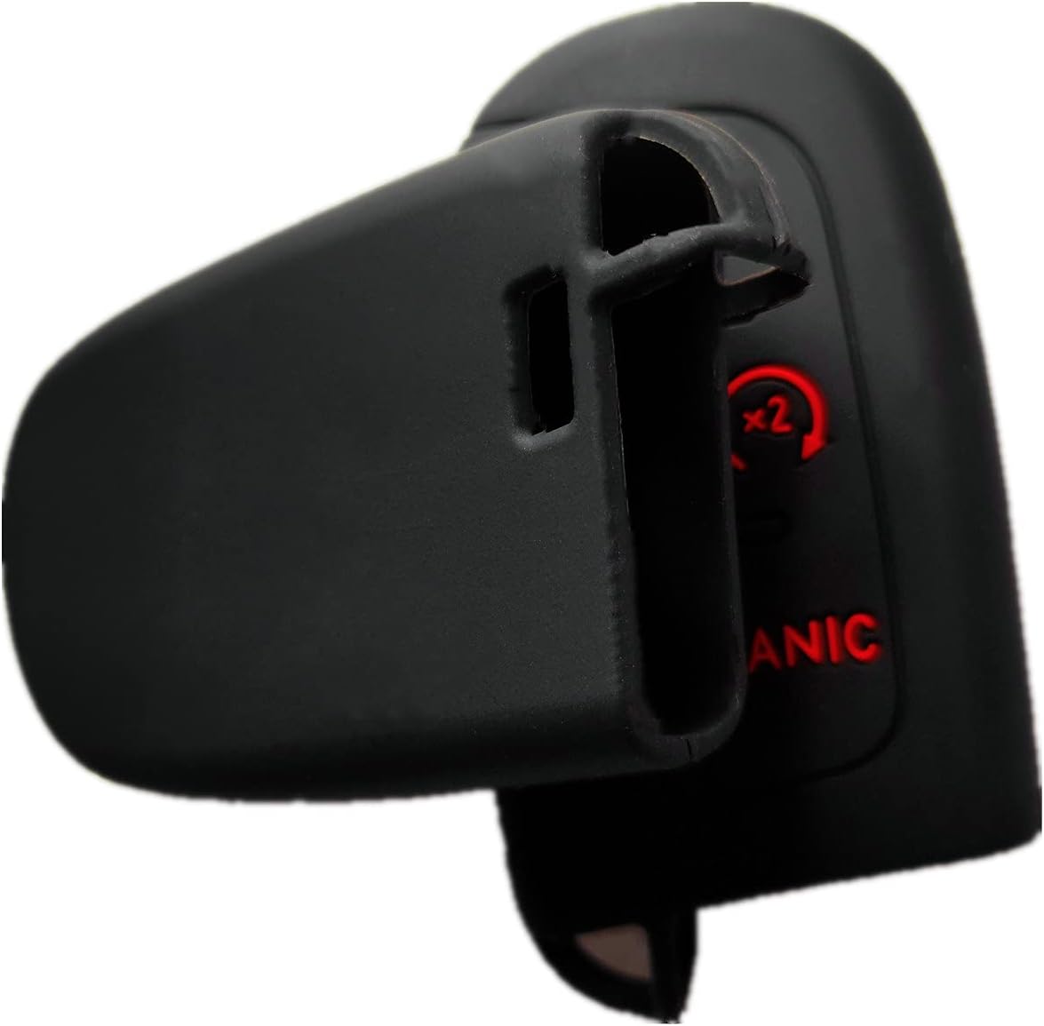 Smart Key Fob Case Cover Protector Holder Compatible with 2018-2024 Jeep Grand Cherokee Dodge Challenger Charger Dart Durango Journey Chrysler 300