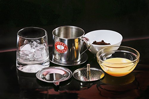Vietnamese Coffee Filter. Size small to X-Large. 1 or 2 Pack (2, Medium (8 oz))