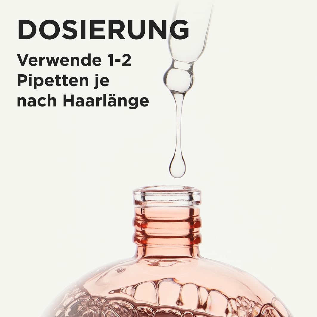 Kérastase Gloss Absolu Glaze Drops, Leichtes Haaröl für langes, zu Frizz neigendes Haar, Mit Wildrosenöl, Für ultimativen Glanz & Geschmeidigkeit, 45ml