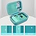 khanka Hard Travel Case Replacement for Kodak smile+/ Kodak Smile Plus Wireless Digital Instant Print Camera with Effect-Changing Lens, 2x3” Sticky-Backed Photo Prints,Case Only (Mint Green)