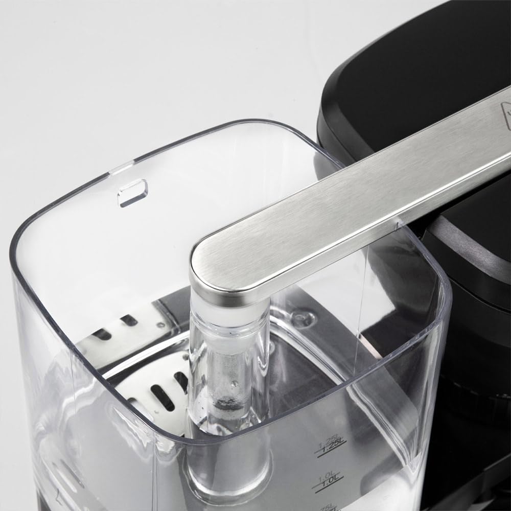 CASO Aroma Sense – designerski ekspres do kawy, idealna temperatura zaparzania 92 – 96 °C, pełne rozwinięcie aromatu dzięki prętowi aromatycznemu w dzbanku do kawy, w zestawie filtr stały ze stali