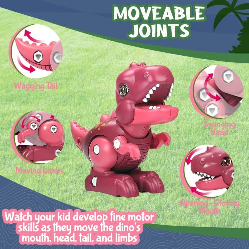 Smarkids Take Apart Dinosaur Toys (T-Rex) | Includes Safe Screwdriver & Screws | Stem Toys, Toddler Learning Toys, Building Toys, Tools For Kids | Educational Toys For 3+ Year Old Boys & Girls #TOP3