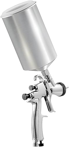 Miniatura 12 de VEVOR LVLP - Pistola pulverizadora de pintura automática, pistola pulverizadora de pintura de alto rendimiento con 3 boquillas de 1.31.40.071 in,