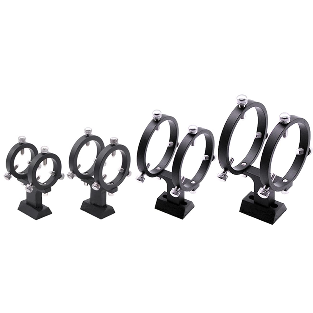 Support de viseur réglable 6 points de télescopique astronomique, 82 mm (49 Mm-81 Mm)