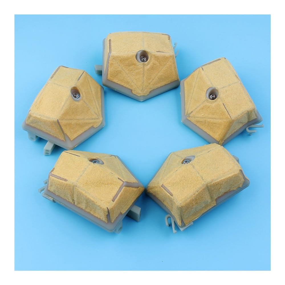 Lote de 5 filtros de aire for motosierra 51, 55, 55, 503898101, 503, 89, 81-01.