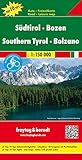 freytag berndt norwegen  Südtirol - Bozen, Autokarte 1:150.000, Top 10 Tips, freytag & berndt Auto + Freizeitkarten: Toeristische wegenkaart 1:150 000