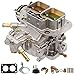 VergasRetor New 2 Barrel 38/38 Carburetor for Weber 38x38 4 CYL Electric Choke Compatible with BMW VW Ford Jeep Toyota Pickup, for Fiat Renault Dodge Daewoo Mitsubishi 390CFM Part#19830.202