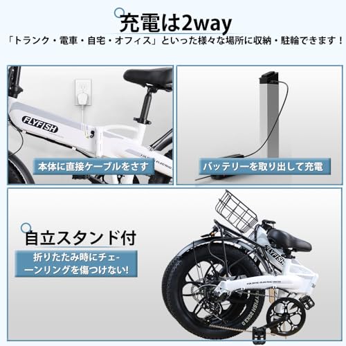 FLY FISH 電動自転車 F20EW の商品画像 7