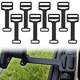 8 supporti per finestre per roulotte, supporti regolabili per finestre di camper, apertura sicura per migliorare la circolazione dell'aria, adatti per chiavistelli standard/maggior parte delle