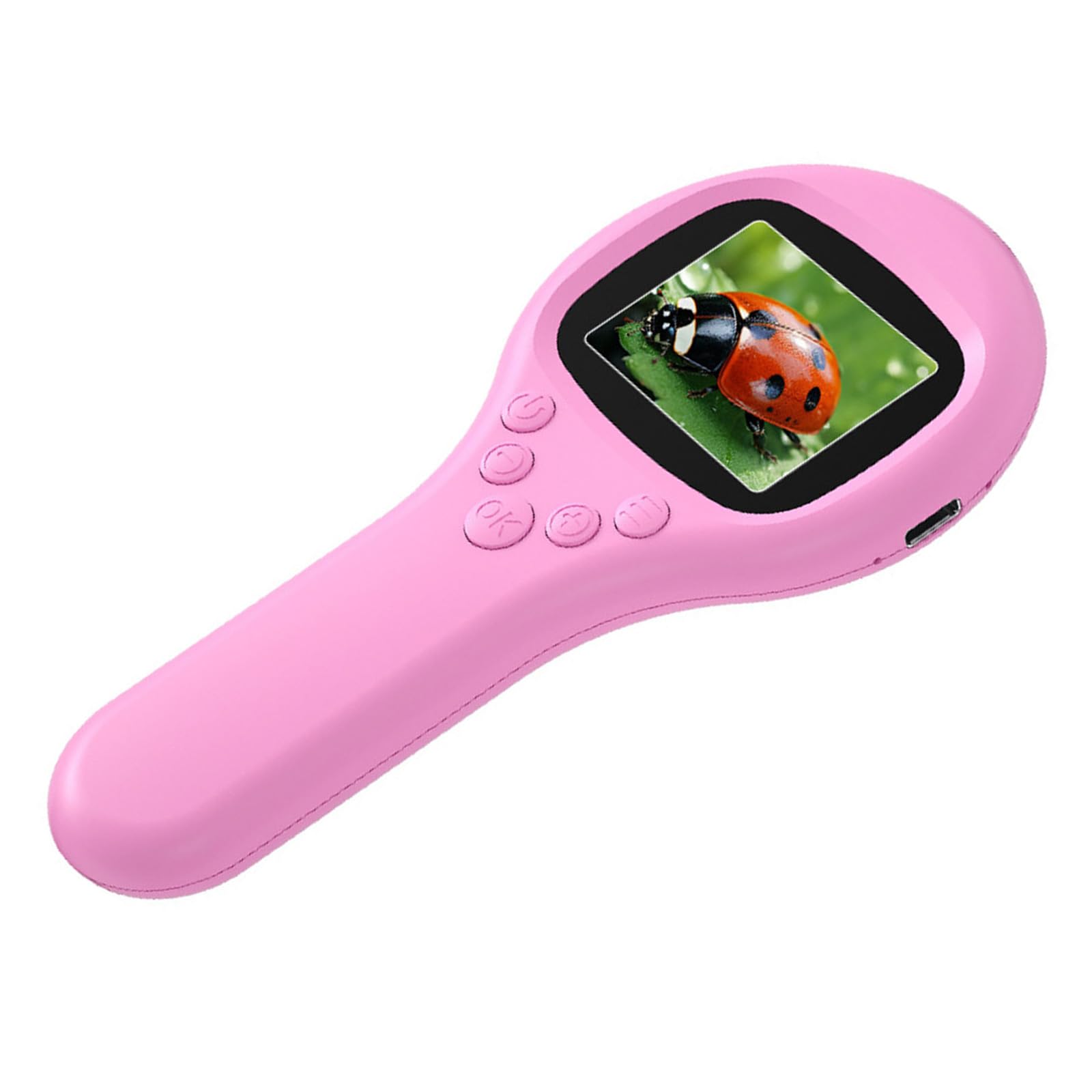 Rgybao A Educational Handheld Digital Microscope For Kids With 300X Magnification Nd Photo Captures Suitable For Science Learning Educational Gift Digital Handheld Microscope