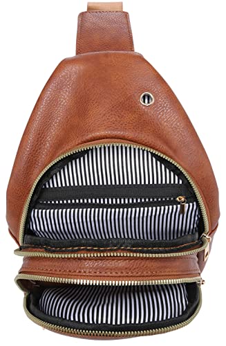 MIZUBA Fashion Small Sling Bag for Women Crossbody, Travel Casual Sports Running Hiking Shoulder Chest Bag, Daypack4