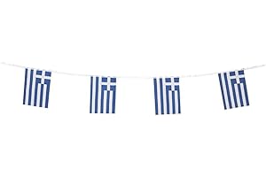 Greece Flags Greek Small String Flag Banner Mini National Country World Flags...