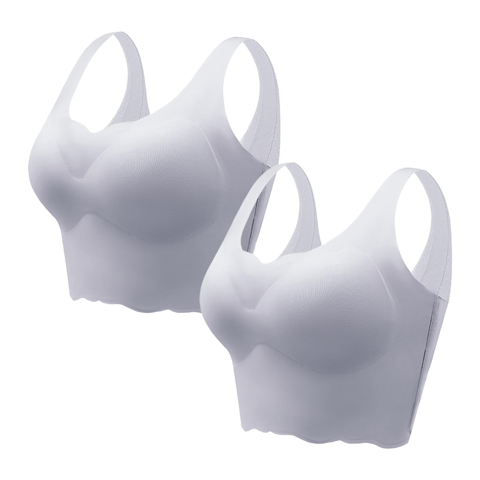 Sport BH Damen ohne bügel Push up BH Baumwoll Bustier Damen