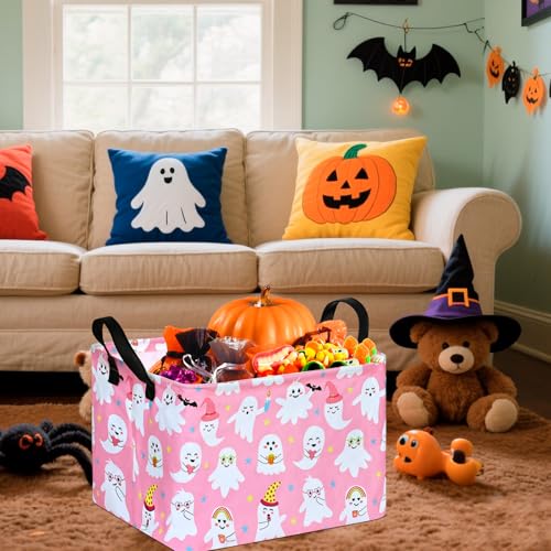 Image of Rectangle Gift Shelf Nursery Storage Basket Laundry Hamper Storage Box and Bins for Home Clothes with Handles