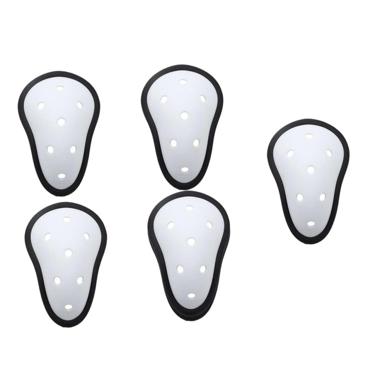 KOMBIUDA Youth Football Cup Protector Boys 5pcs Groin Protector Cup Comfortable and Sturdy for Sports