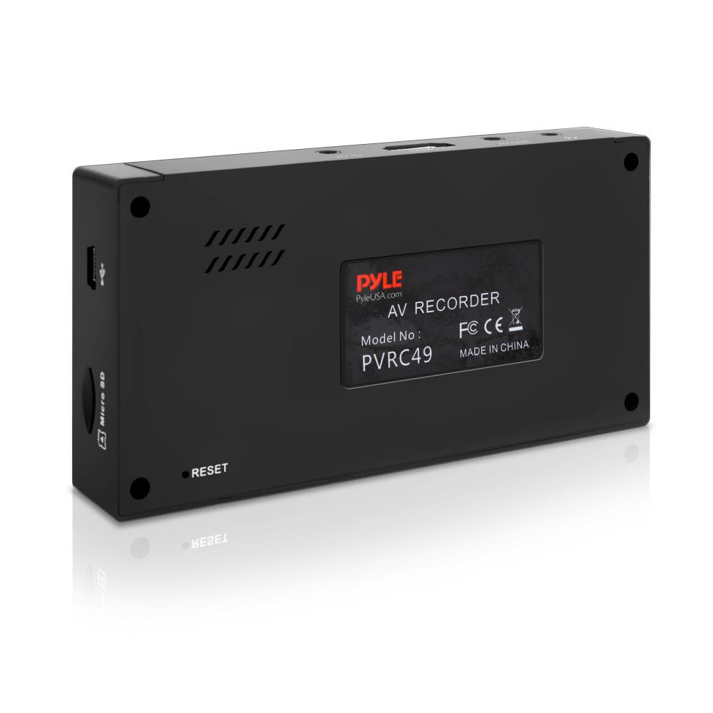 Capture Card Système d'enregistrement vidéo – Enregistreur AV de Jeu vidéo avec écran LCD, Prise en Charge HDMI, système de création de fichiers multimédia numérique Full HD 1080p, Sauvegarde sur