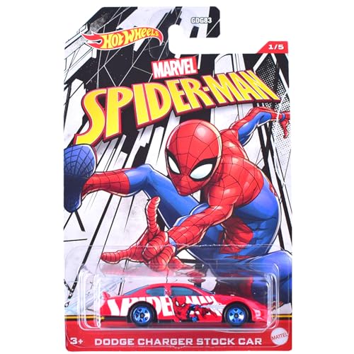 Hot Wheels Marvel Spider-Man - 1/5 Spider-Man Dodge Charger Stock Car