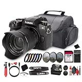 Panasonic Lumix G97 Mirrorless Camera + 12–60mm Lens | 20.3MP MFT Sensor | 4K Video (DC-G97MK) + 64GB Memory Card + Photo Software + Extra Battery + Camera Bag + HDMI/Micro Cable + More