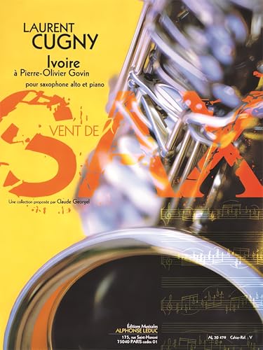 CUGNY LAURENT IVOIRE A PIERRE-OLIVIER GOVIN ALTO SAXOPHONE & PIANO PTS