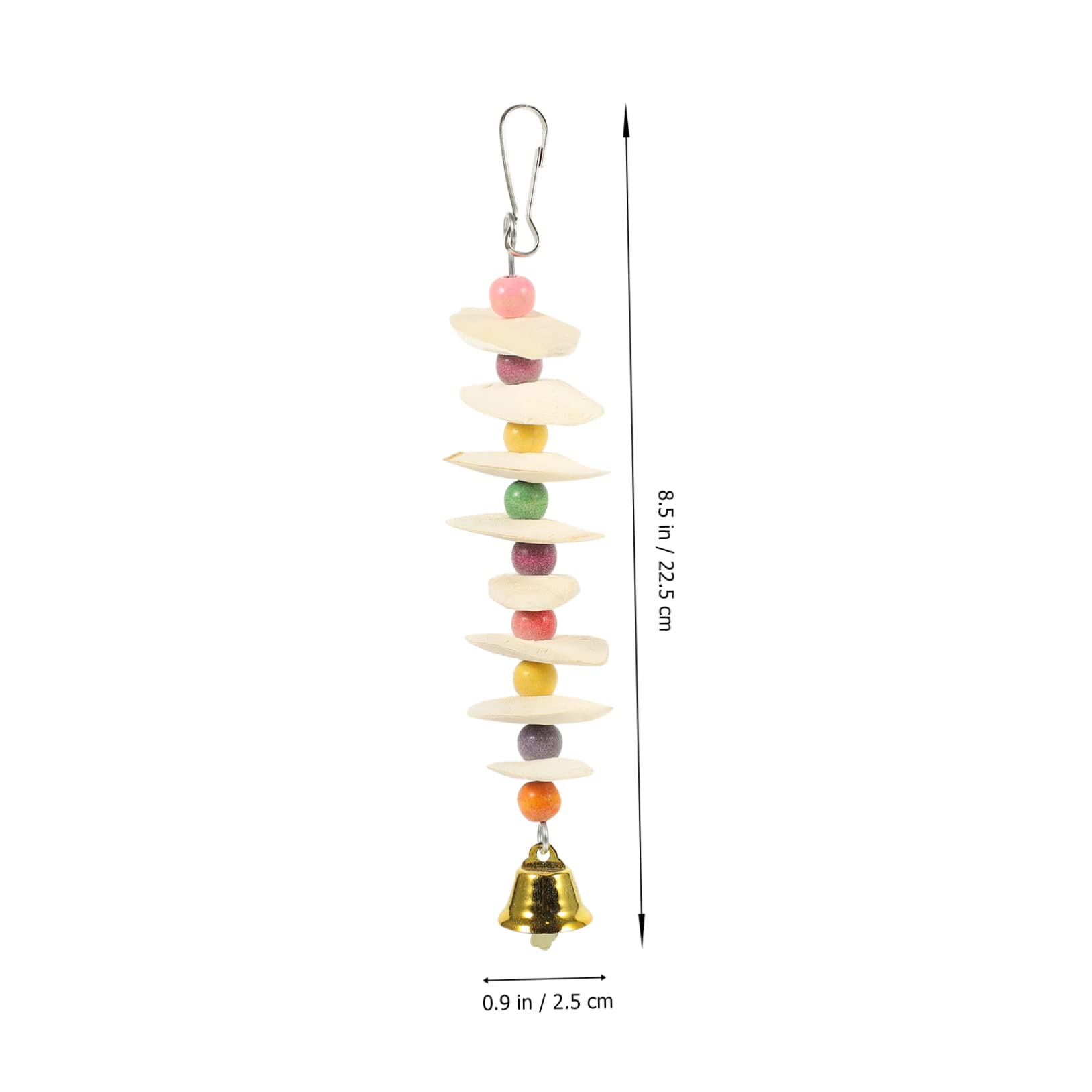 BESPORTBLE 4 Pièces Jouet à mâcher Perroquet Cute Mignonette Jouet Oiseau Domestique Alimentation à mâcher s pour Petits Oiseaux s pour Oiseaux Perroquet à mâcher os de seiche