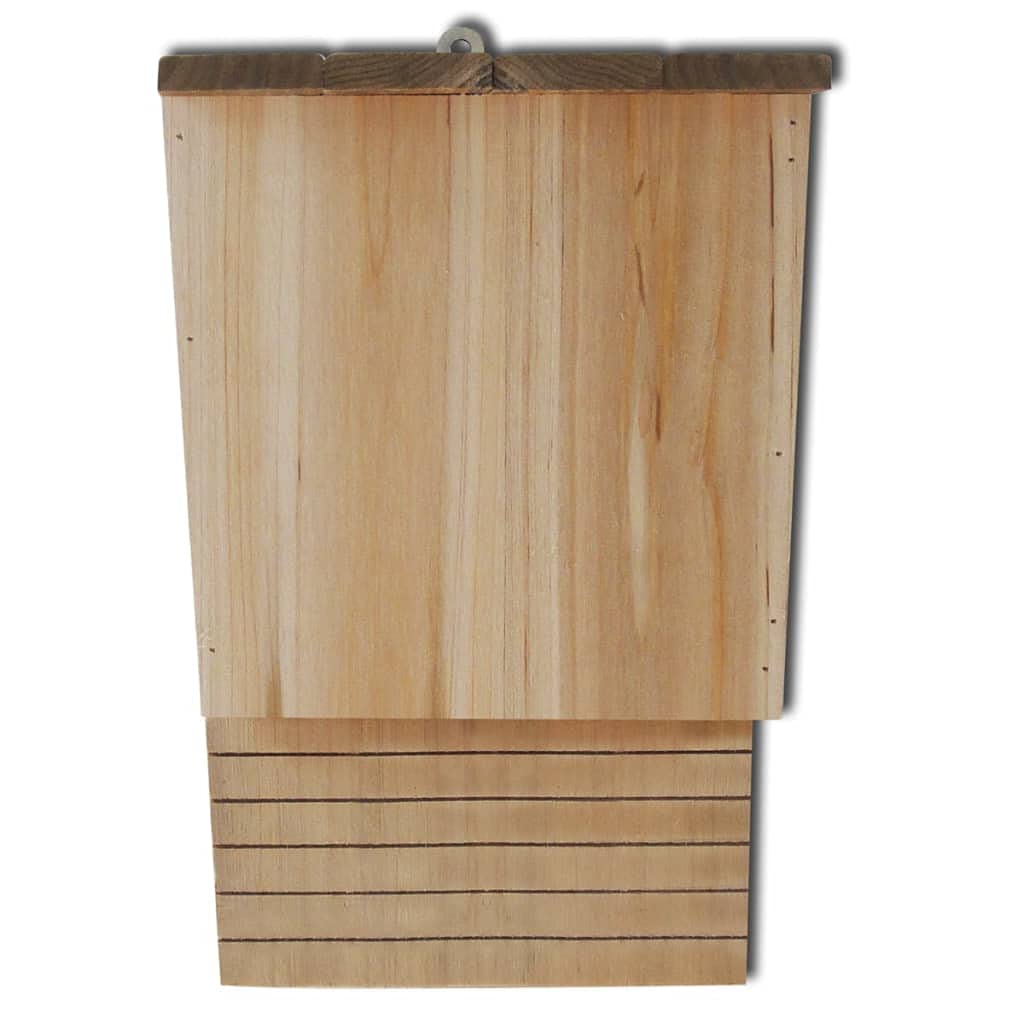 vidaXL 4X Casa Muerciélagos Madera 22x12x34 cm Casetas Mascotas Jaulas Nidos