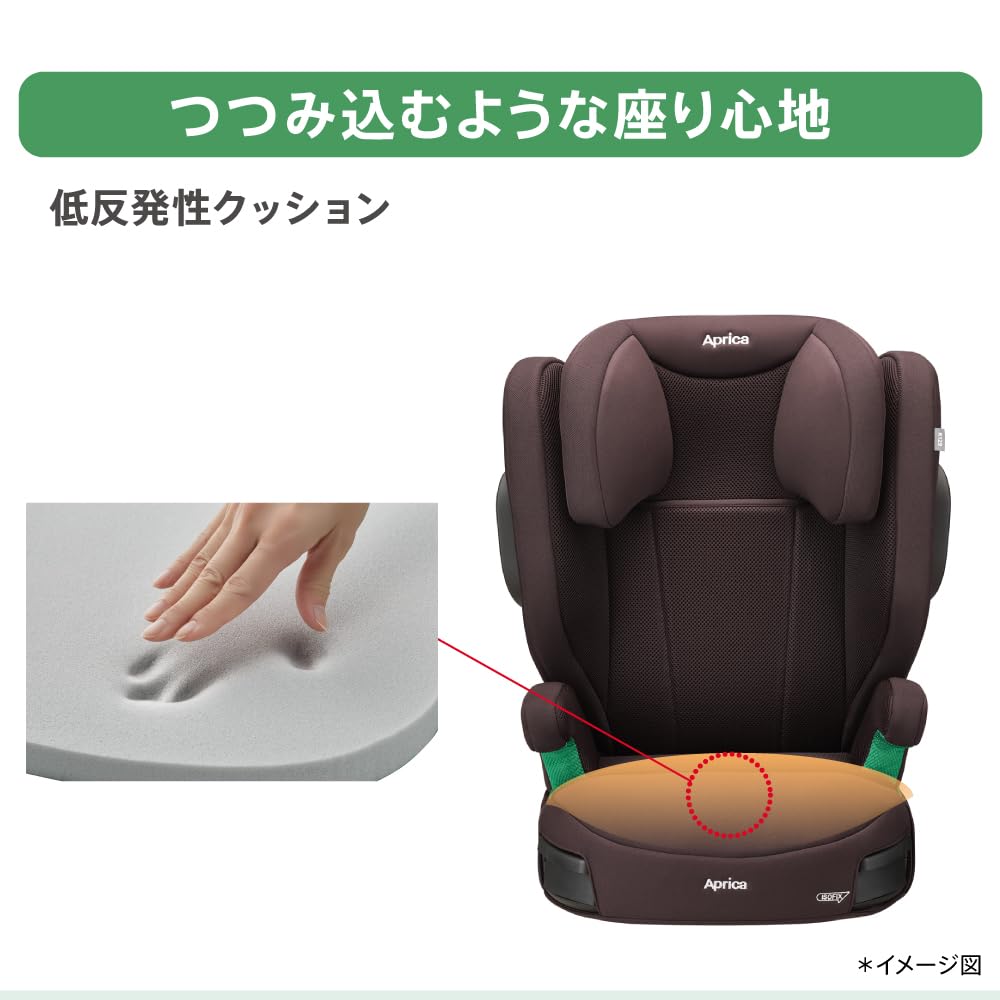 Amazon | Aprica(アップリカ) ジュニアシート ブースターシート ISOFIX