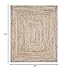 SAFAVIEH Cape Cod Collection Area Rug - 8' x 10', Beige & Multi, Handmade Boho Braided Jute & Cotton, Ideal for High Traffic Areas in Living Room, Bedroom (CAP202B)