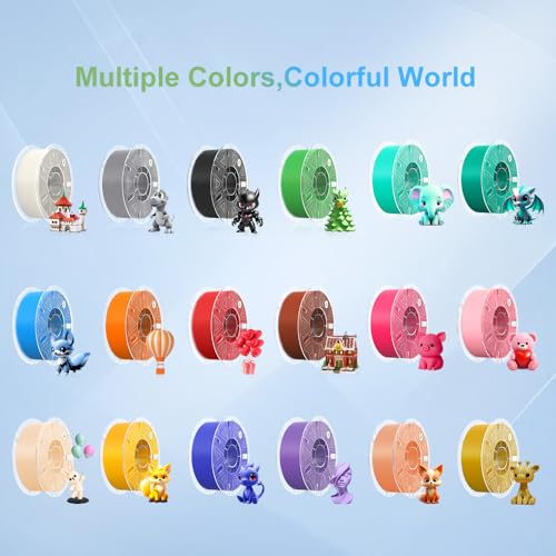 Image of Creality RFID Hyper PLA Filament 1.75mm, Red Green