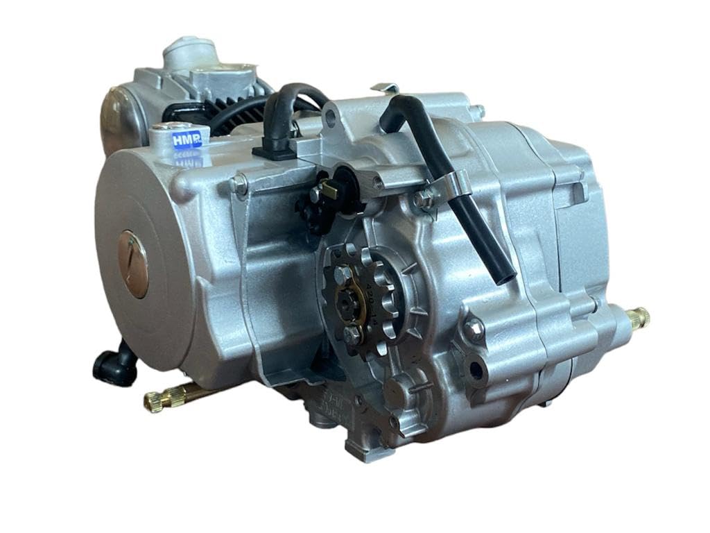 Motor 50ccm Halbautomatik E-Start Inferior & Patada de Arranque Apto para Moto Quad para Niños, Cuádruple, Dirtbike
