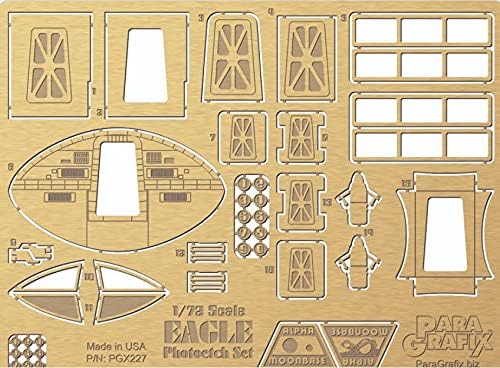 BIBNY Paragrafix Space: 1999 1/72 Scale Eagle Photoetch Set PGX227
