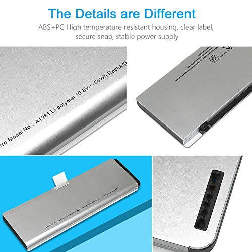 Lqm New Laptop Battery For Apple Macbook Pro 15” A1281 A1286 (2008 Version), Fit Mb772 Mb772/A Mb772J/A Mb772Ll/A #TOP1