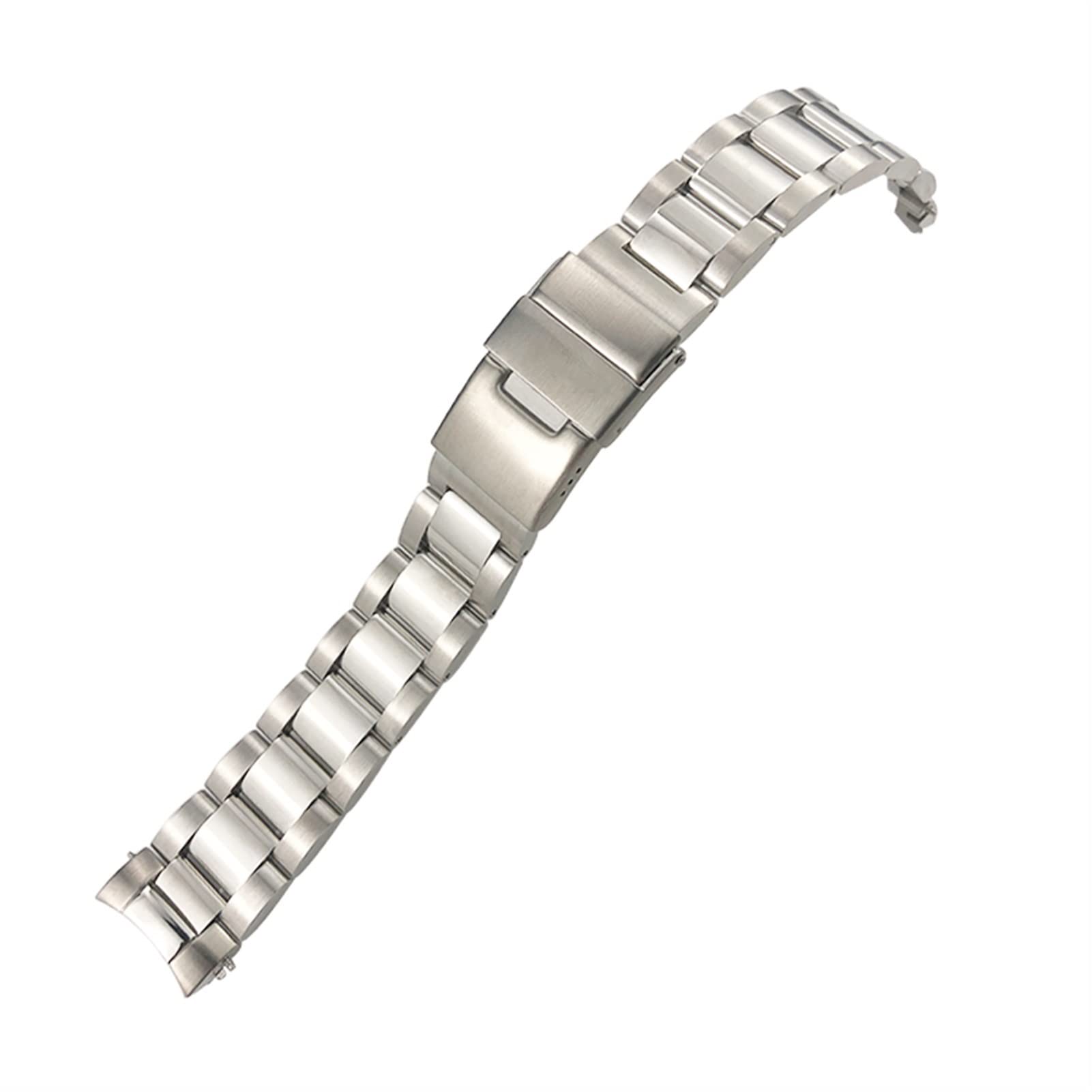 316L Stainless Steel Watchband 21mm Fit for Longines Hydroconquest 41mm 43mm L3.781 L3.782 Silver Solid Watch Strap