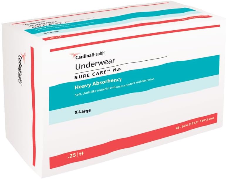Protective Underwear, Sure Care Plus, Heavy Absorbency,