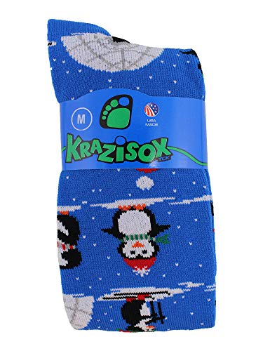 Krazisox Penguin Socks Over the Calf2