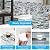 Art3d 10-Sheet Heavy-Duty Peel and Stick Backsplash, Waterproof Wall Tiles Stick on Kitchen Backsplash Living Space, Gray & Blue