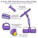 Multifunctional Pedal Resistance Band with Handle,4/6/8 Tubes for All Weights,Upgrade Heavy-Duty TPE Tubes with 300% Stretch for Full Body Workouts Anywhere