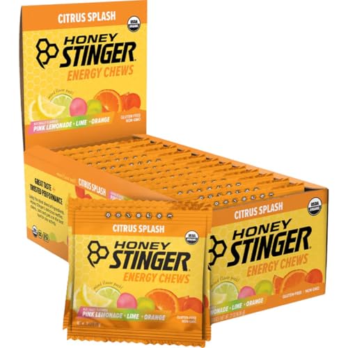 Image of Honey Stinger Organic Citrus Splash Energy Chews SGL, 1.8 OZ