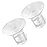 2PCS Flange Insert 17mm Compatible with Medela/Spectra/Willow/TSRETE/Momcozy S9/S12/S9Pro/S12Pro Breastpump 24mm Shields, Reduce 24mm Nipple Tunnel Down to Correct Size, Pump Parts Replace