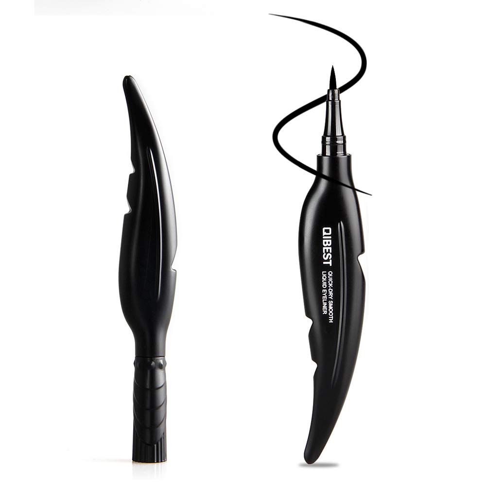 Feather Eyeliner Long-Lasting Waterproof Not Blooming Liquid Eye Liner Makeup Infallible Super Slim Black