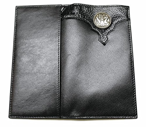 JD Men's Old No. 7 Collection Black Roper Wallet - Black3