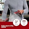 Imetec Zerocalc VPR-X – Ferro da stiro a vapore 2600 W con colpo vapore 220 g, sistema 2X Zerocalc anticalcare, piastra in acciaio satinato con finitura laser e punta di precisione, leggero