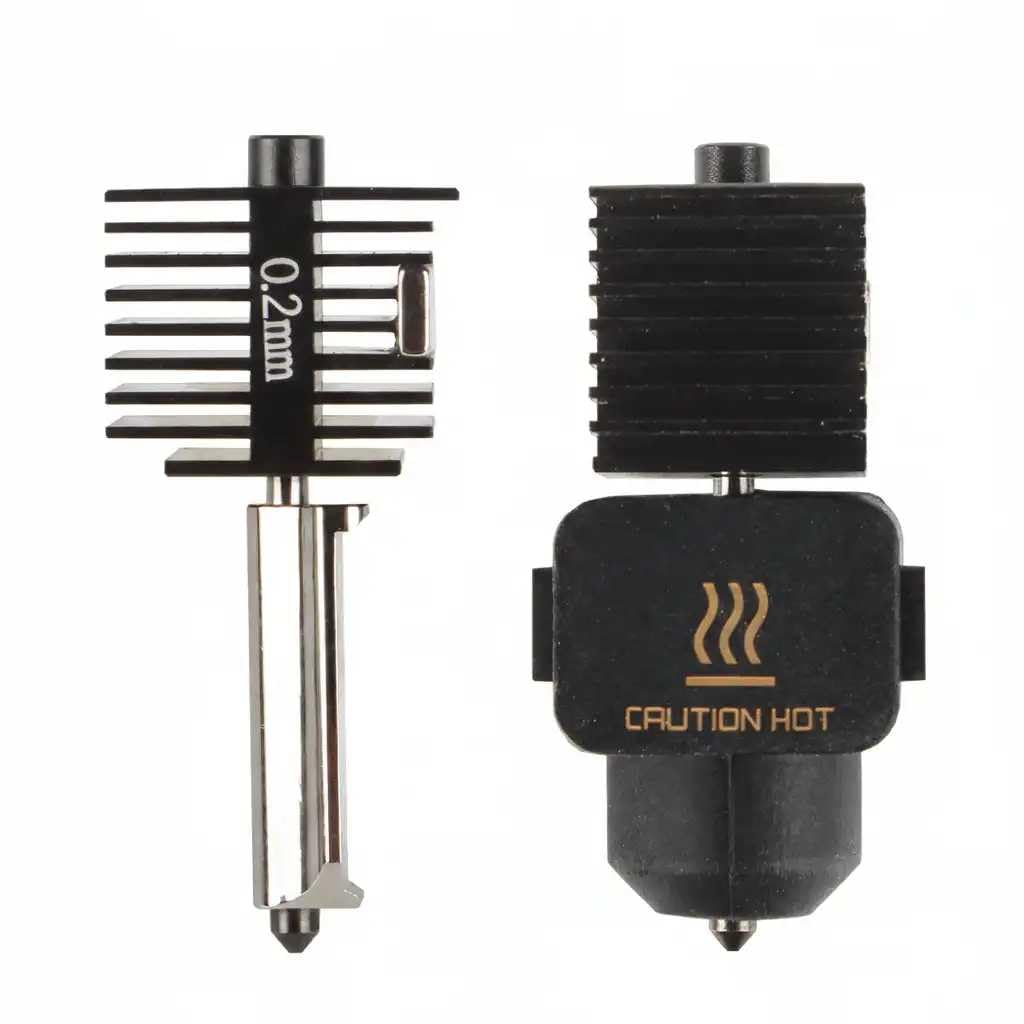 Autables Hardened Steel 0.2mm Hotend Assembly for Bambu Lab A1/A1 Mini, Removable Nozzle with Aluminum Heatsink-image-36