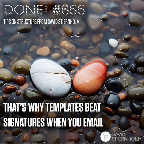 That's why templates beat signatures when you email